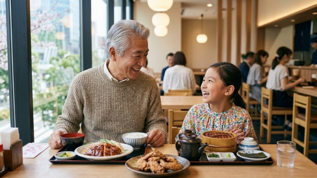 おじいちゃんと女孫・春の名古屋めし