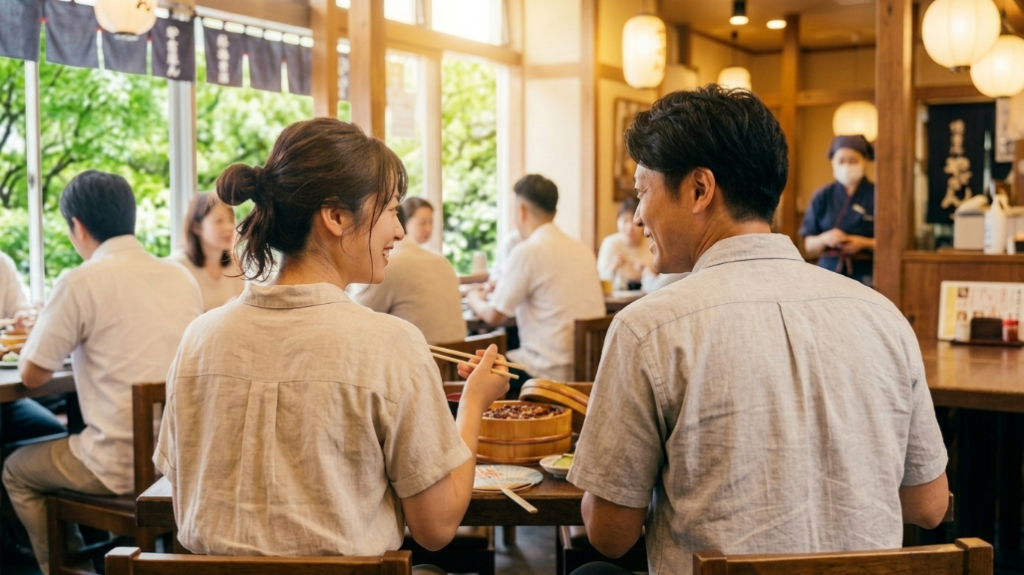 ひつまぶし・男女の夏・ラフ姿