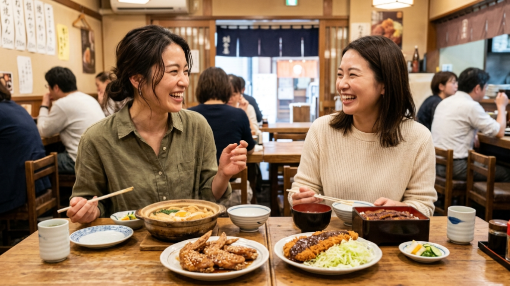 名古屋めしランチ・女性2人