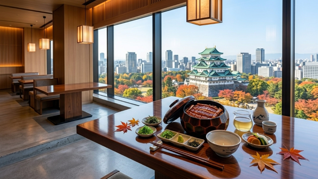 名古屋城と名古屋めし・ランチ