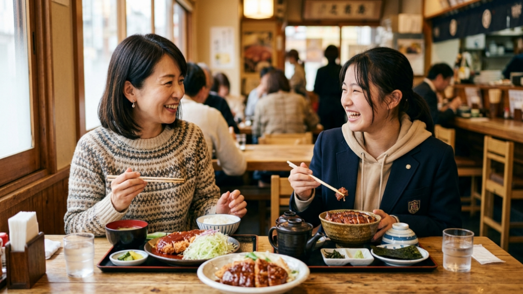 女性親子・名古屋めし
