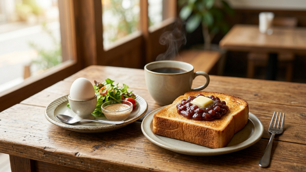 名古屋モーニング：小倉トースト